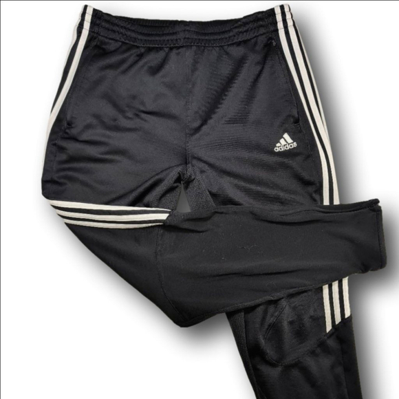 Adidas Pants - Women's Adidas Black and White Track Pants Size M